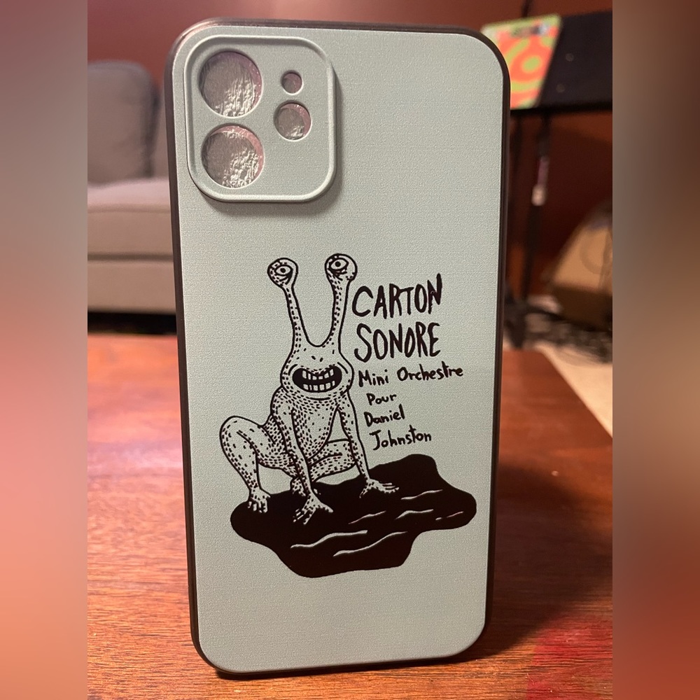Daniel Johnston Carton Sonore Mini Orchestre Pour Daniel Johnston IPhone 12 Case